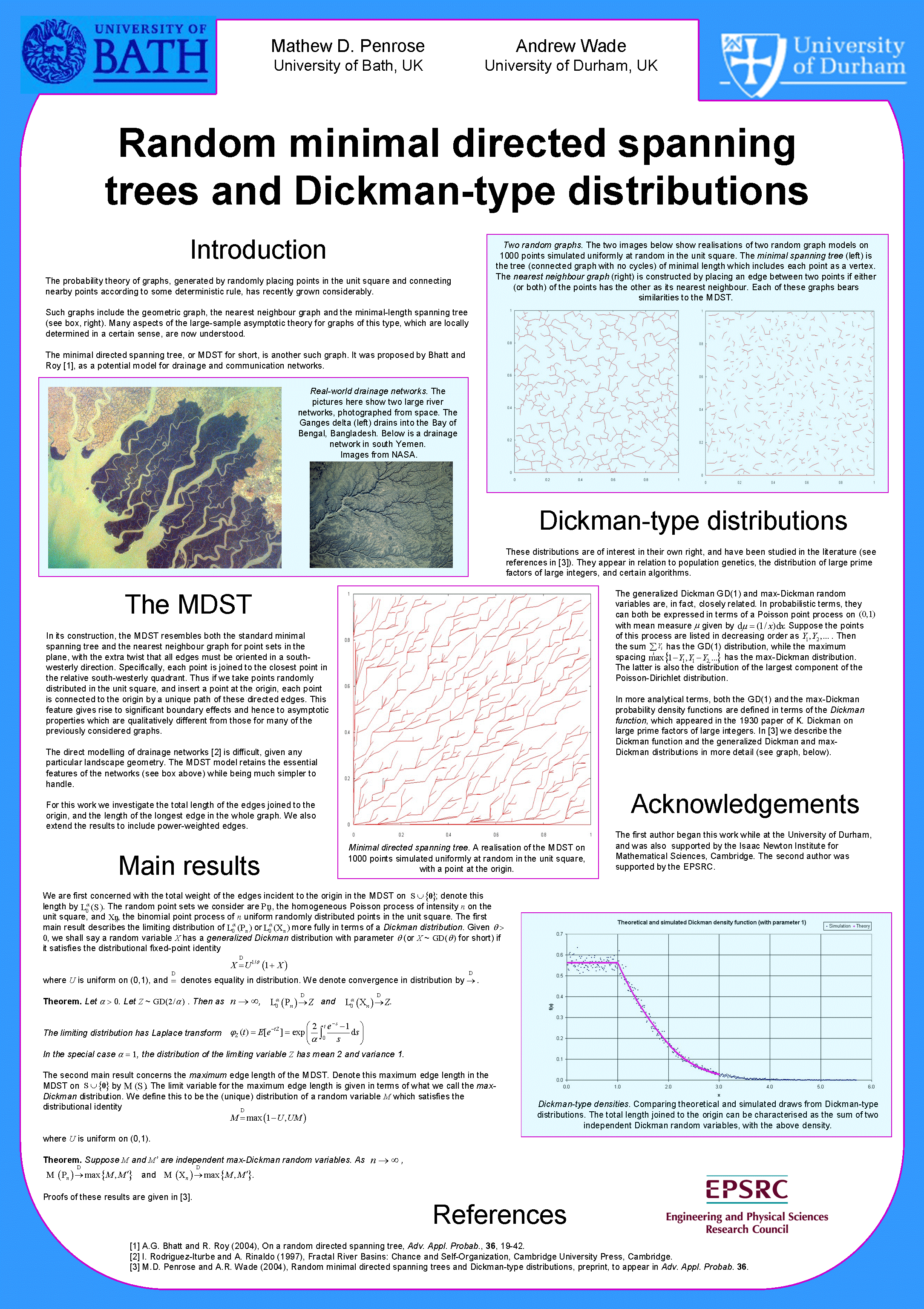 [Random minimal directed spanning trees and Dickman-type distributions]